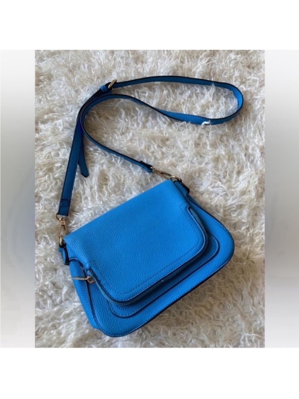 A New Day Blue crossbody purse/handbag/waist bag NEW